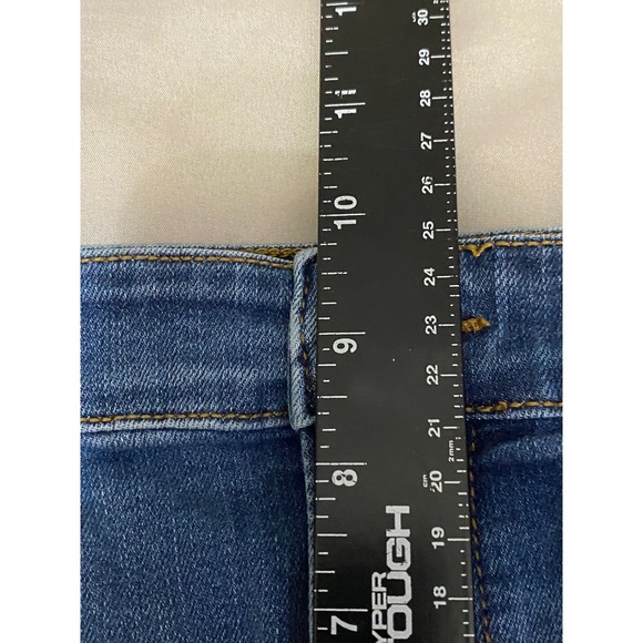 Judy Blue Skinny Fit Distressed Frayed Cuff Jeans JB82113DK Womens 13/3 - Picture 7 of 10